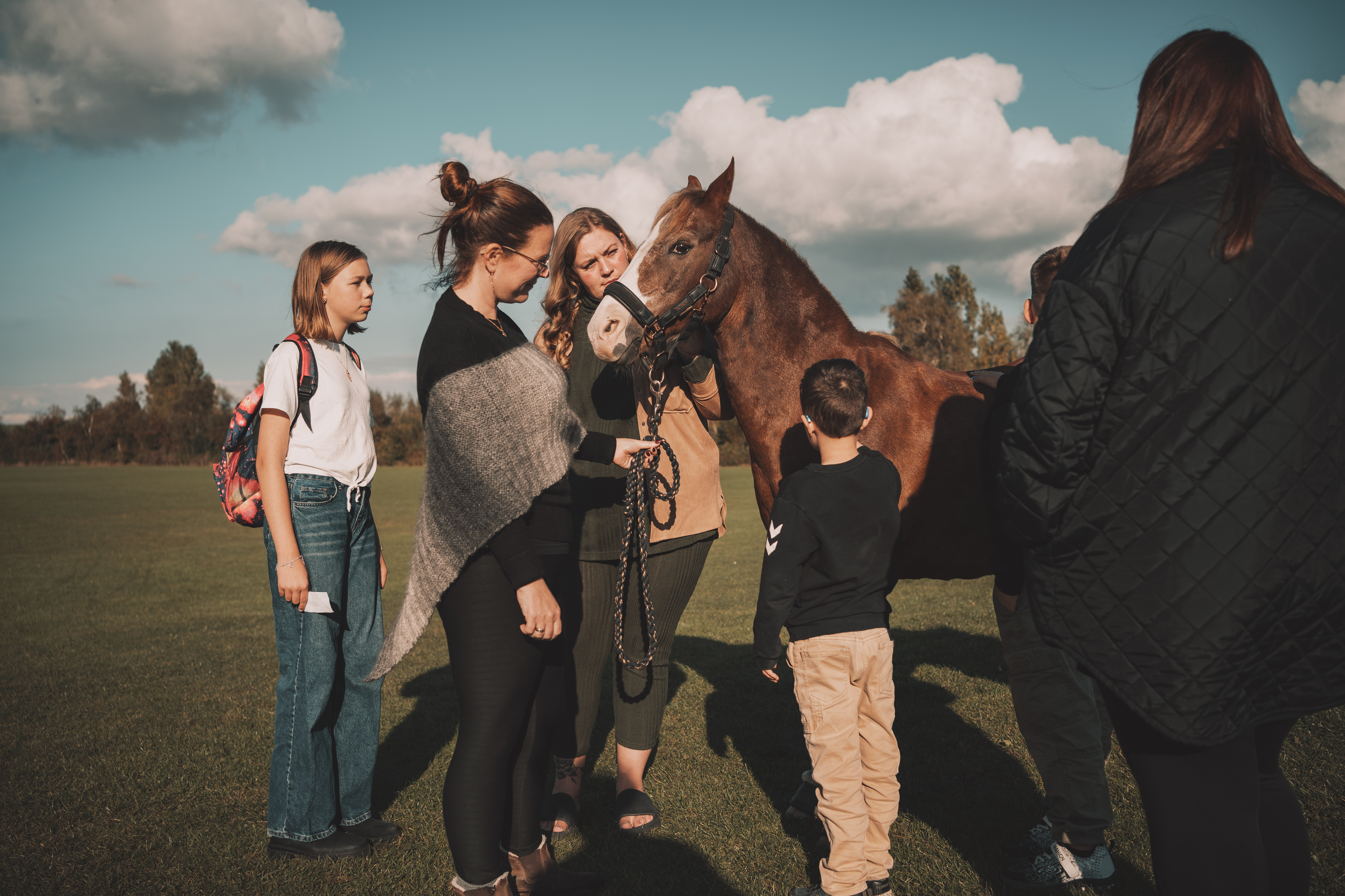 Hest, børn og voksne
